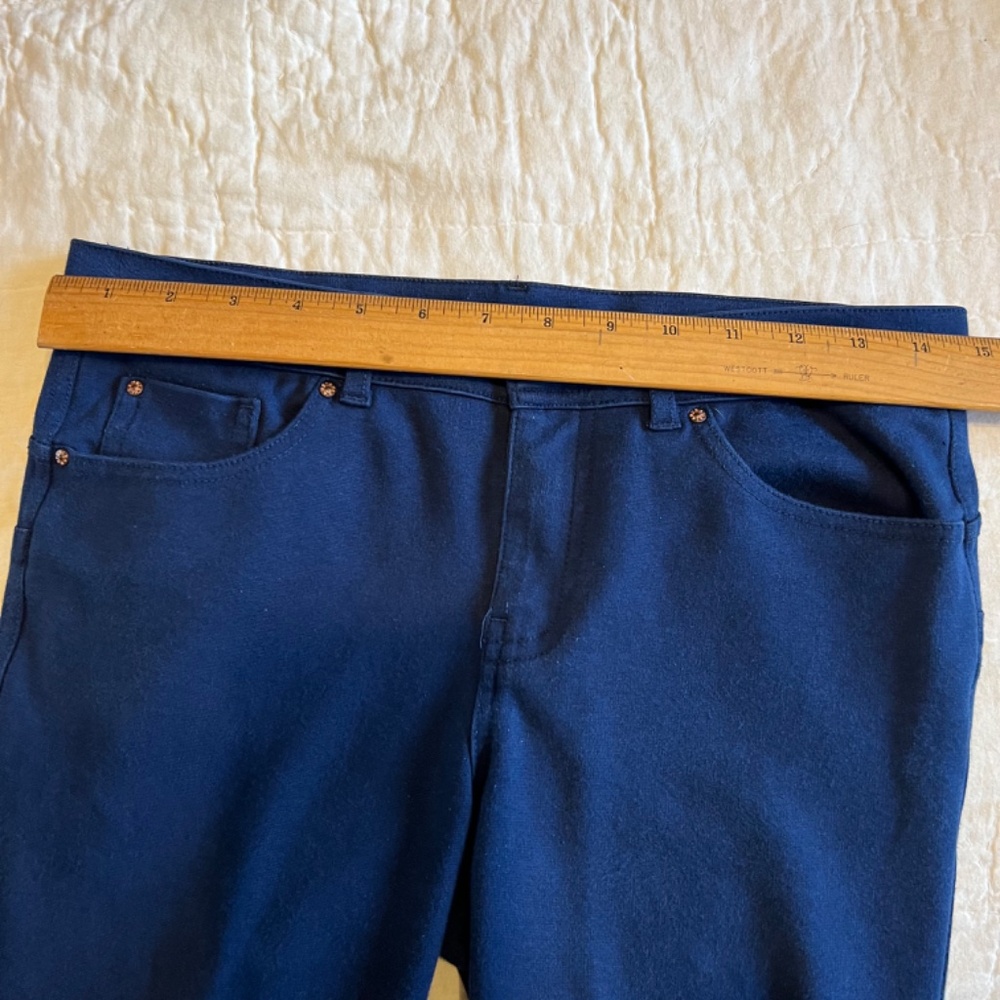 Ambiance Blue Stretchy Pants size Medium - Picture 7 of 8